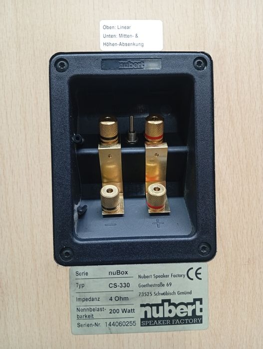 Център NUBERT nuBox CS-330