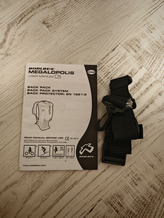 Rucsac Moto HardShell Boblbee Megalopolis – Protecție Coloană OEM