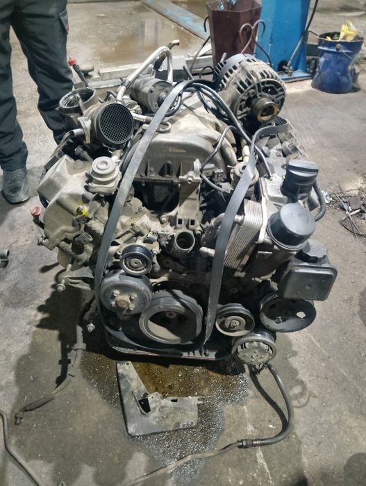 Продам двигатель от Мерседес w220. 113 двигатель 5лит.