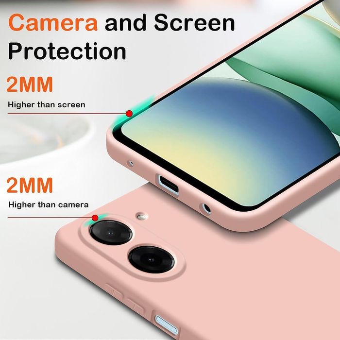 Матов Силиконов Кейс за Xiaomi Redmi A5 - Розов
