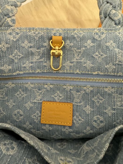 Geanta louis vuitton denim