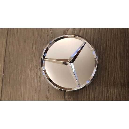 Капачки за джанти Мерцедес 75 мм. Сиви - Немско Качество!