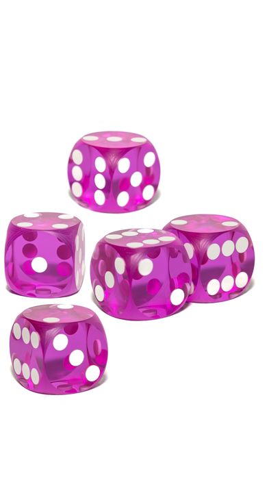 Zaruri de precizie pentru barbut 16 mm mov | fabrica de zaruri stoc