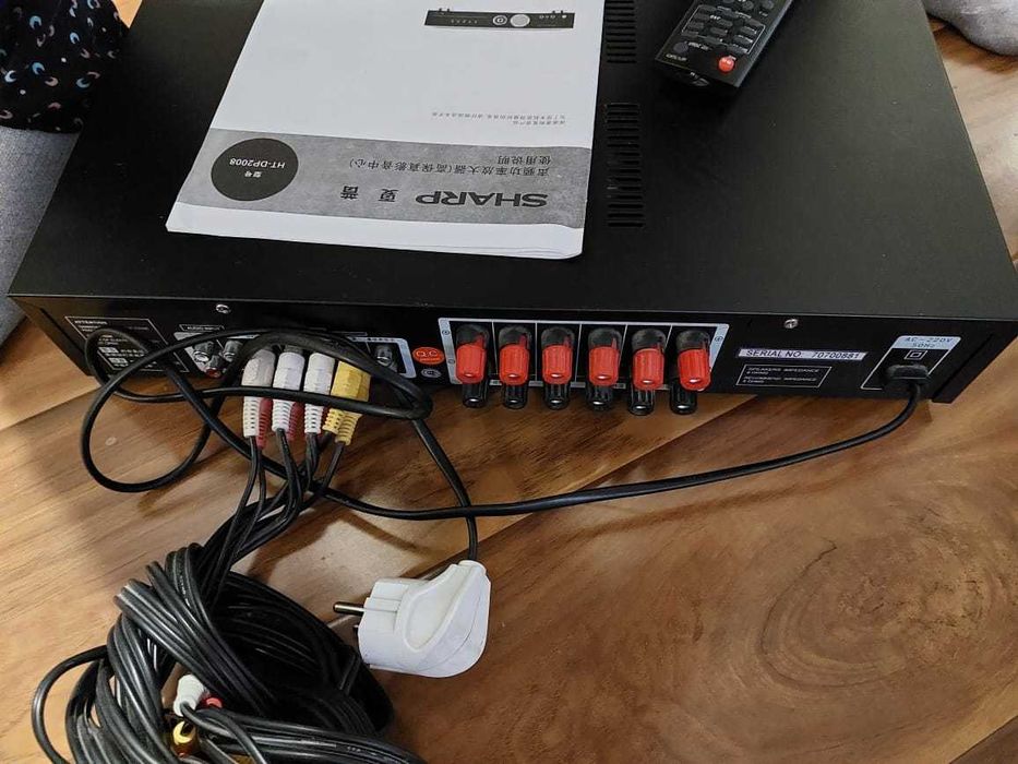 Усилитель звука, колонки Sharp. Для домашнего кинотеатра