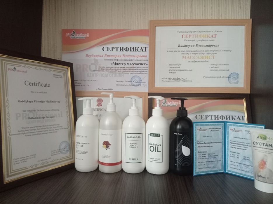 Массаж общий все тело