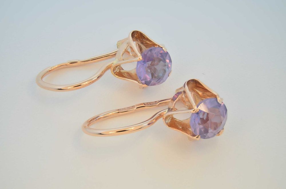 Серьги СССР 583 пробы