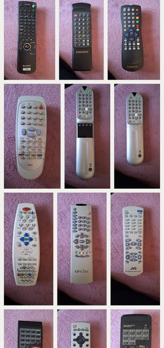 Telecomenzi tv diferite modele