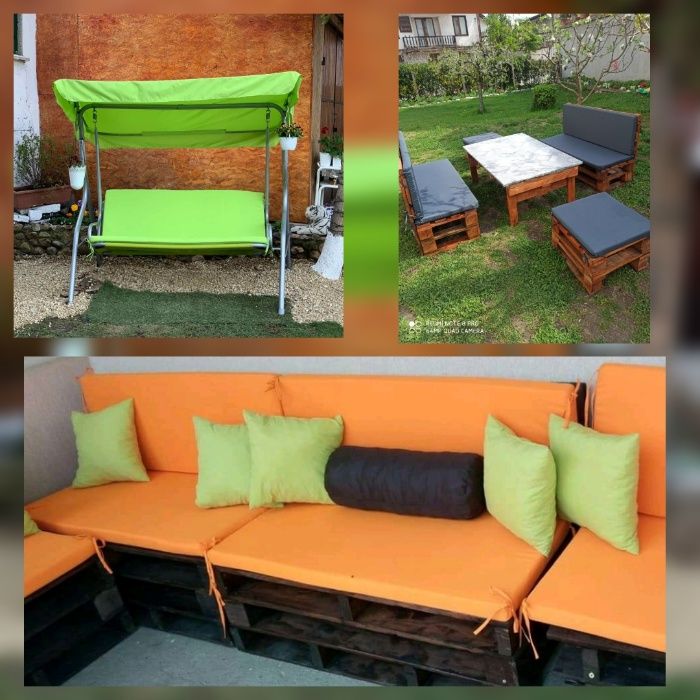 Възглавници за градински мебели по поръчка