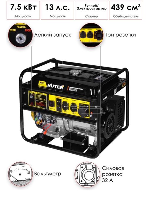 Аренда генератор