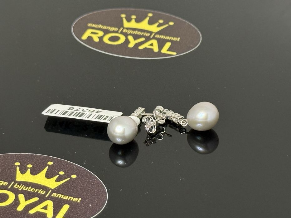 Bijuteria ROYAL : Cercei AUR 14K NOU / 2.45 GR