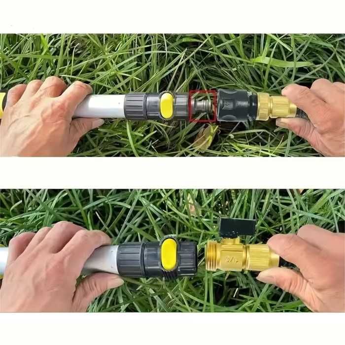 Четка за почистване с телескопична дръжка, Мека, 3 метра 2509