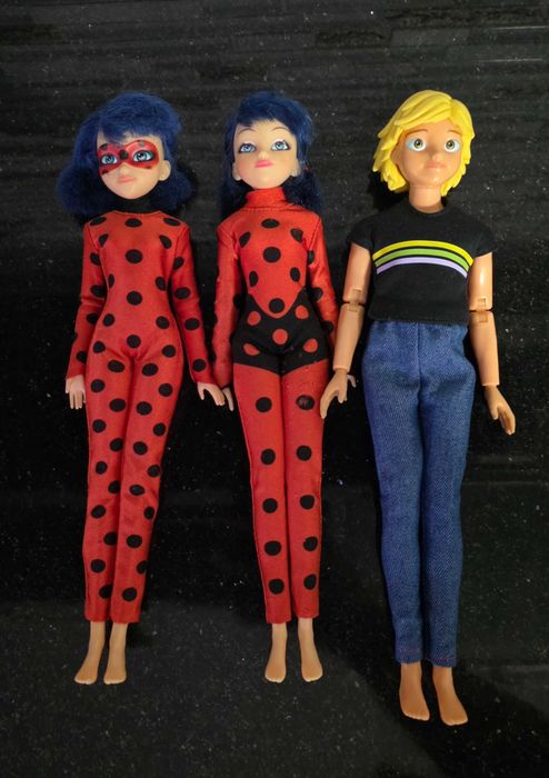 Кукли, фигурки Miraculous, Калинката и Черния котарак