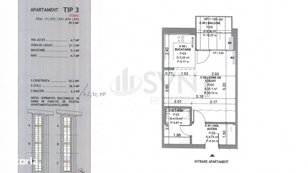 Studio New City Residence Dobroesti