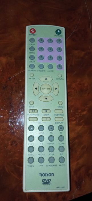 Продается (оригинал) пульт управления от Dvd  Roison