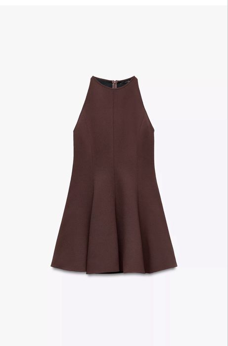 Кафява рокля Зара