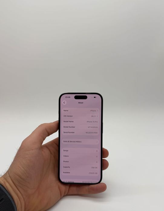 iPhone 15 Pro 256 Gb Blue Titanium | Перфектен технически