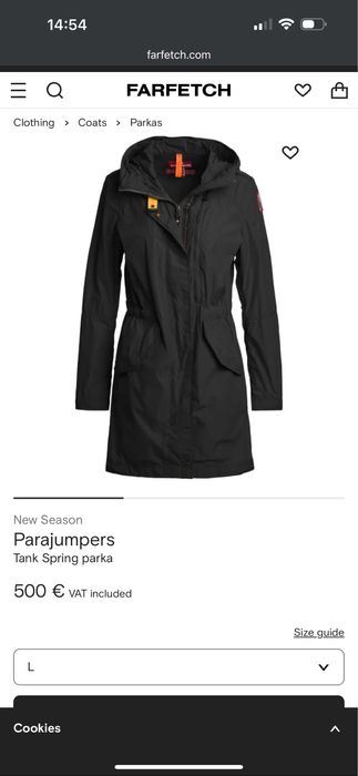 Vand geaca parajumpers