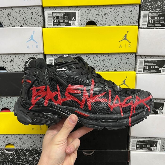 Balenciaga Runner Graffiti Black/Red | 35-46