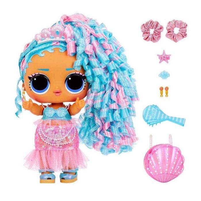 Куклы LOL Surprise Big Baby Hair Hair Hair: Unicorn и Splash Queen