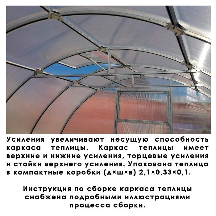 Теплицы из проф трубы