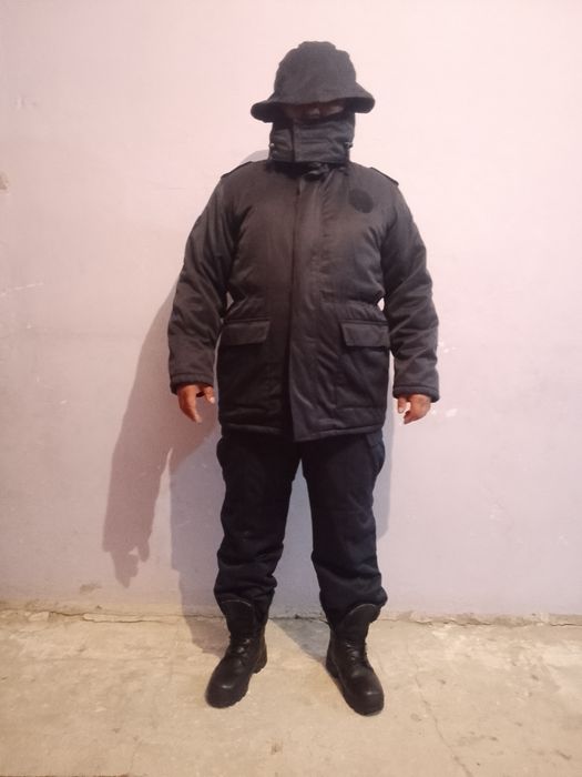 Бушлат и берцы бу