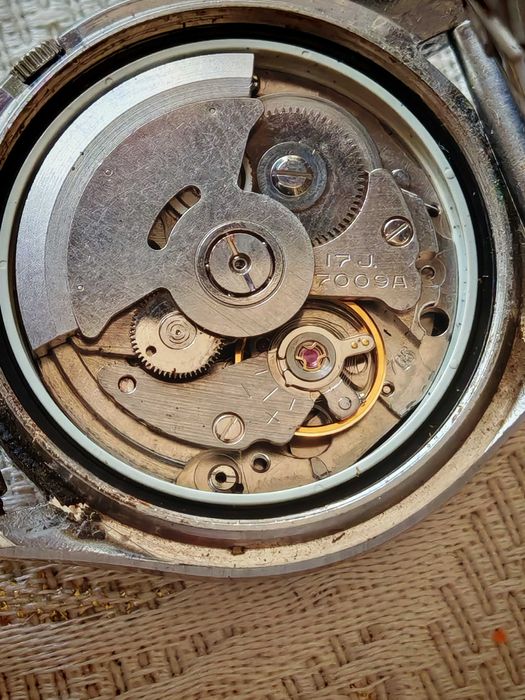 Оригинален Мъжки Ръчен Автоматичен Часовник SEIKO 5 1970те г