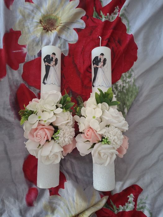 Lumânări nuntă miri (Nași)