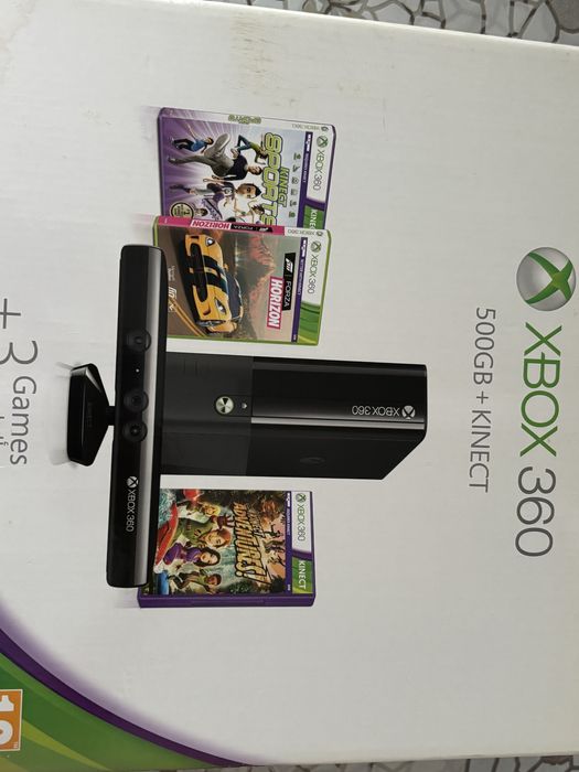 Хбох 360е+kinect