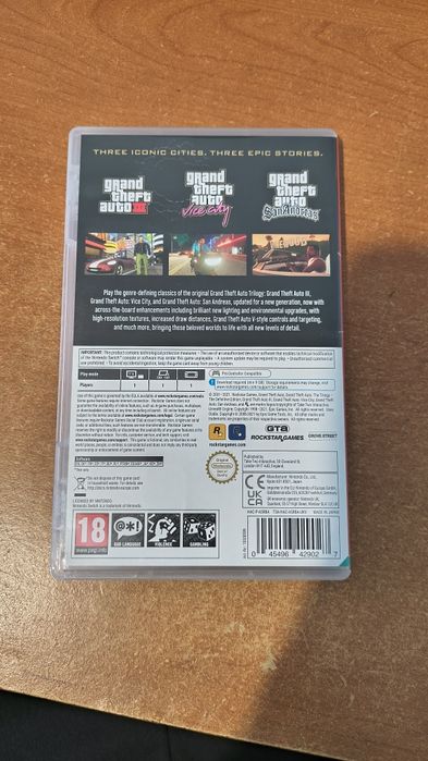 Нинтендо суич игри Minecraft , FC25 ,GTA the trilogy