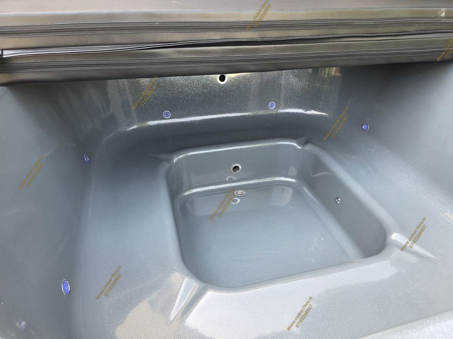Ciubar patrat fibră, jacuzzi Hidromasaj Aeromasaj