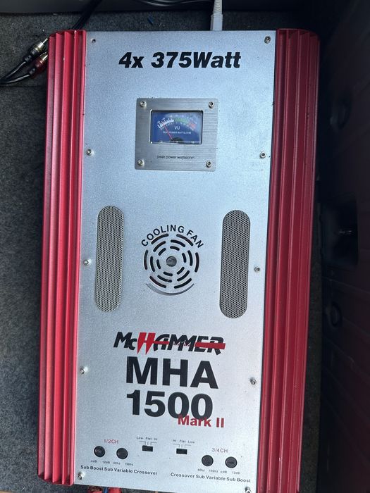 Vând amplificator mchammer mha 1500 mark||