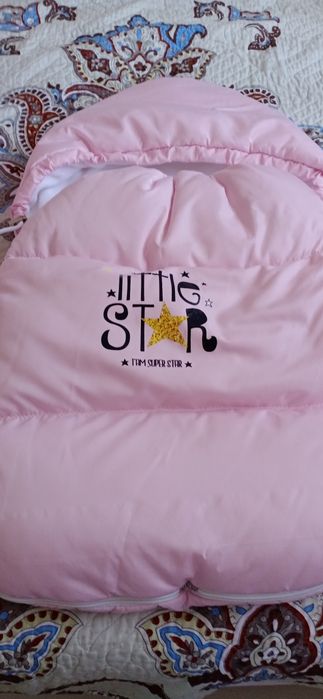 Комбинезон и Конверт зимний для девочки