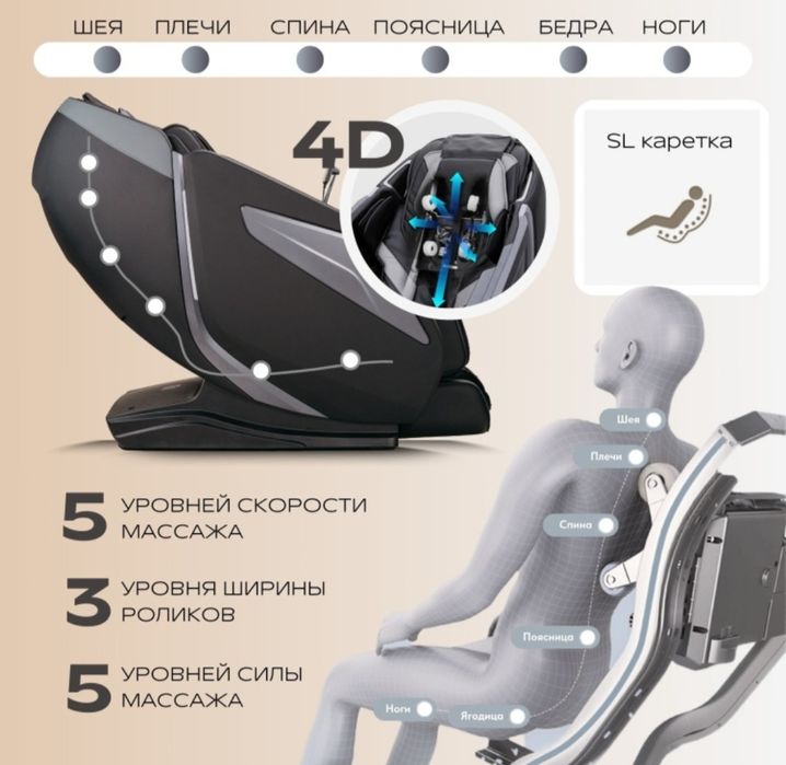 Массажное кресло