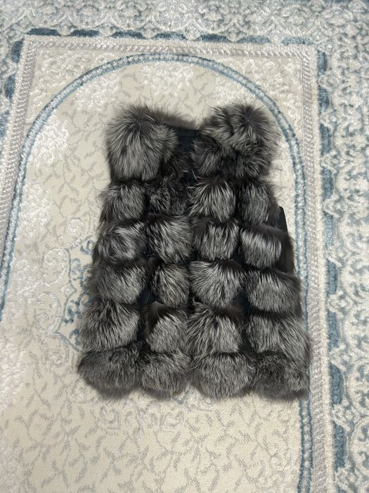 Шуба жилетка