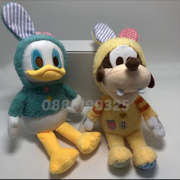 Плюшена играчка Мечо Пух и Прасчо, Плюшена играчка Мики и Мини Маус