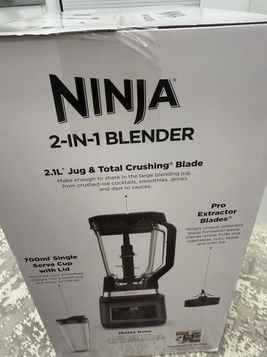 Ninja blender 2&1