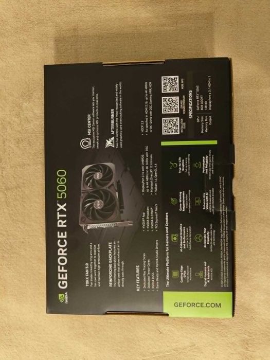 RTX 5060 Shadow 2X OC 8GB GDDR7