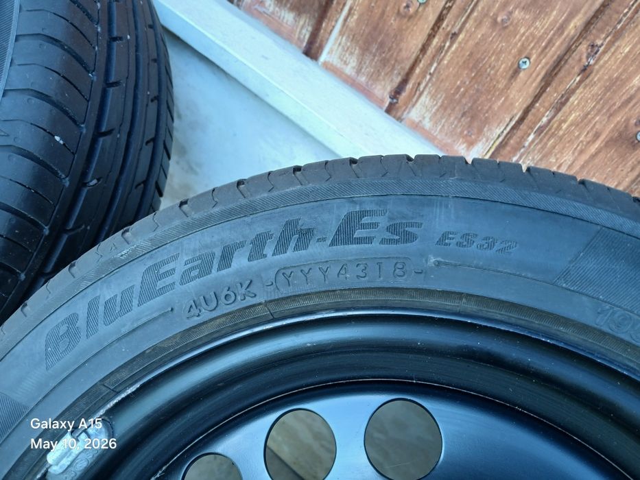 Anvelope 195 50 15 cu jante 4x100 R15