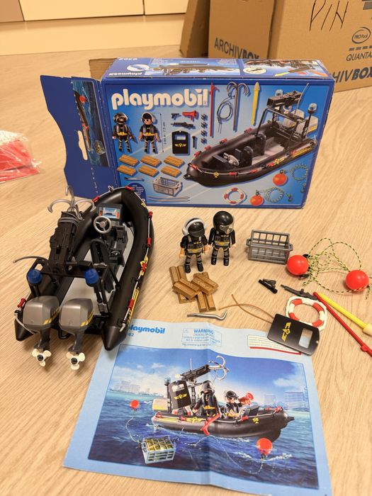 Playmobil Police City Action - Barca de politie