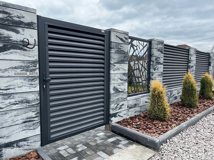 Ламелна ограда тип щора