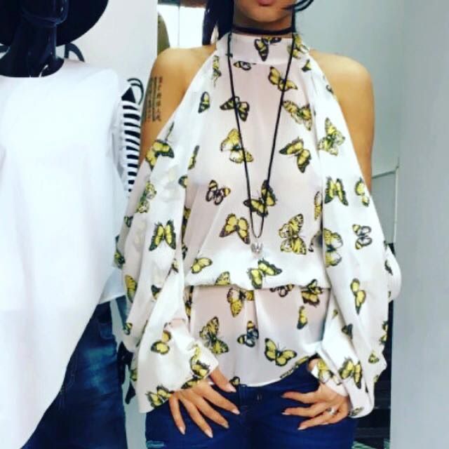 Nikole collection нова риза с принт