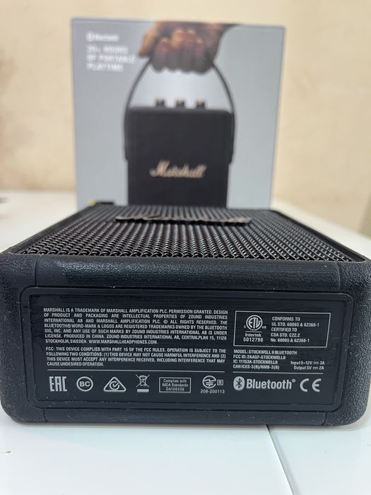 Marshall Stockwell II Black Brass НОВАЯ