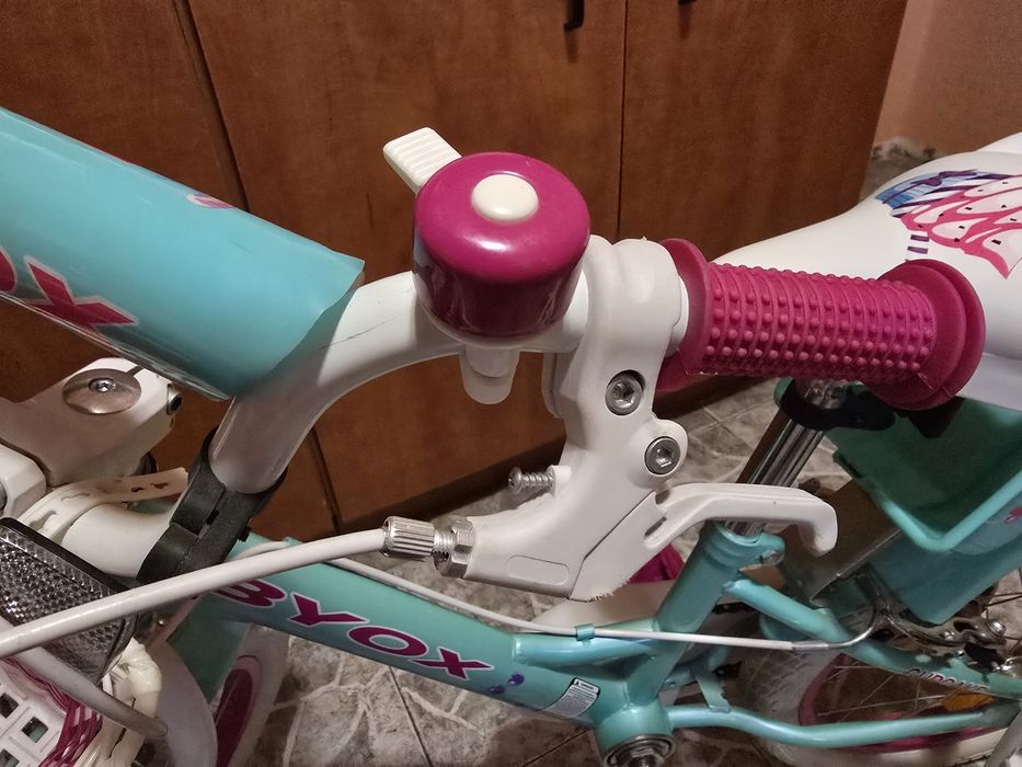 Детско колело BYOX Детски велосипед 16" CUPCAKE МЕНТА