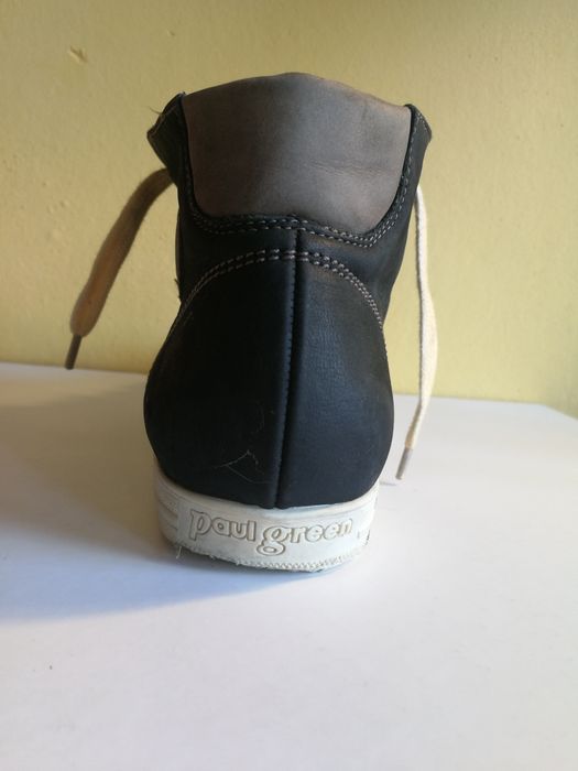 дамски обувки Pual Green ежедневни кожени кецове