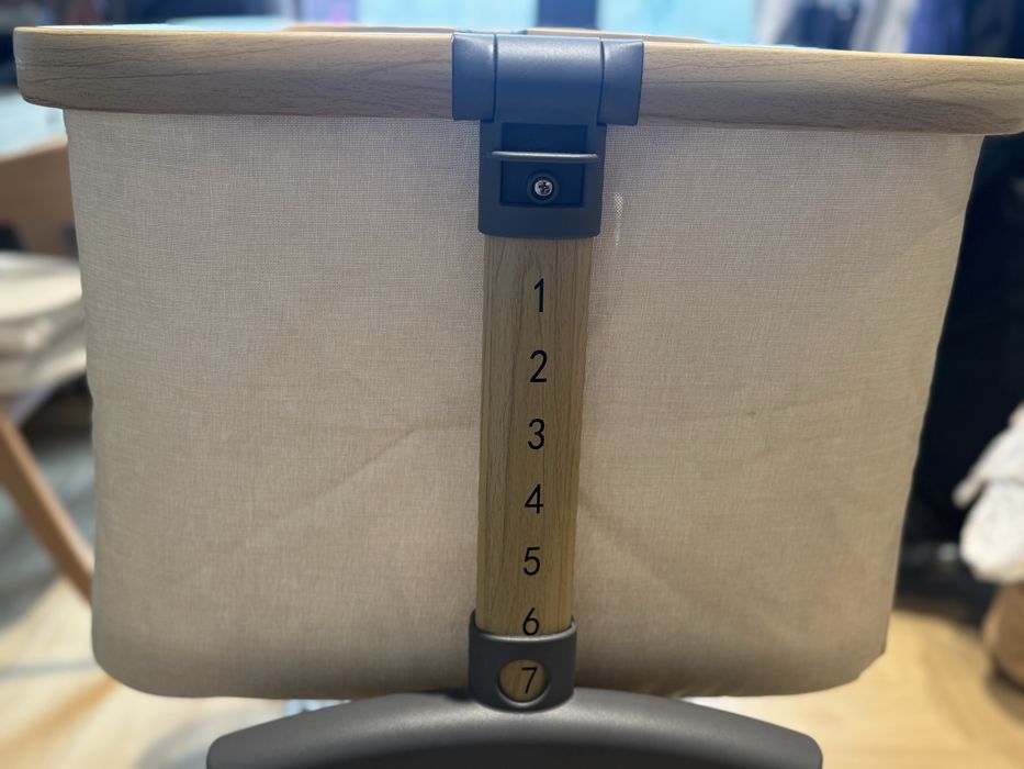 Бебешка кошара next to me с подвижна преграда Amo - CANGAROO - Бежова