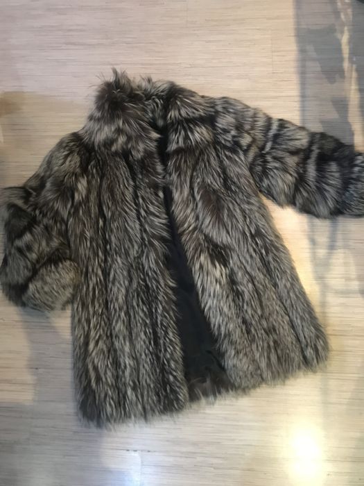 Шуба из чернобурки