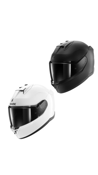 Casca Noua Shark D-Skwal 3 Marimea L (alb si negru)