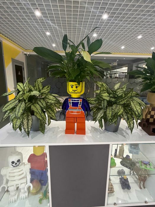 Огромные фигурки LEGO на заказ / Лего человечки (Кашпо, Декор)