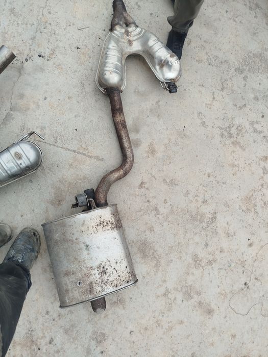 Глушители и самовар на BMW E39