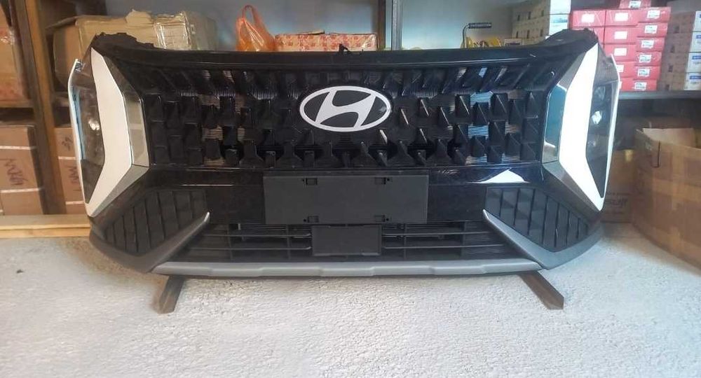 Hyundai Mufasa решетка бампер фара